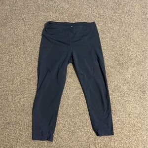 Navy Blue/grayish Athleta Leggings